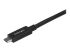 USB315CC2M - StarTech.com Câble USB-C vers USB-C avec Power Delivery (3A) de 2 m - Gros plan