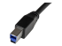 USB3SAB5M - StarTech.com Câble USB 3.0 actif USB-A vers USB-B de 5 m - Gros plan