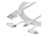 LTCUB1MGR - StarTech.com Câble USB multi connecteur de 1 m - Gros plan