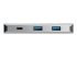 HB31C3A1CB - StarTech.com Hub USB-C à 4 ports - De face