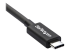 TBLT3MM2M - StarTech.com Câble Thunderbolt 3 (20 Gb/s) USB-C de 2 m - Gros plan