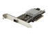 PEX10000SFPI - StarTech.com Carte réseau PCI Express à 1 port fibre optique 10 Gigabit Ethernet SFP+ ouvert - Angle gauche