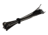 B506I-HOOK-LOOP-TIES - StarTech.com Attaches de Câbles Auto-Agrippantes de 15cm - Angle droit