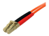 50FIBLCLC1 - StarTech.com Câble patch à fibre optique duplex 50/125 multimode 1 m LC - Gros plan
