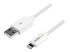 USBLT3MW - StarTech.com Câble Apple® Lightning vers USB pour iPhone, iPod, iPad 3 m Blanc - Angle droit