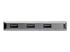 HB31C3ASDMB - StarTech.com Hub USB-C 3 ports USB et lecteur de carte SD - Côté gauche