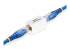 IN-CAT6-COUPLER-U1 - StarTech.com Coupleur RJ45, Connecteur Cat6 en Ligne, Adaptateur T568 F/F - Angle gauche