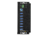 HB30A7AME - StarTech.com Hub USB 3.0 industriel à 7 ports - De face