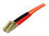 50FIBLCLC2 - StarTech.com Câble fibre optique duplex multimode 50/125 OM2 de 2 m - Gros plan