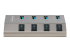 5G4AIBS-USB-HUB-EU - StarTech.com Hub USB-C Auto-Alimenté 4 Ports, USB-C vers USB-A, BC 1.2 - De face