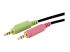 DVID4N1USB6 - StarTech.com Câble de commutateur KVM DVI-D Dual Link USB 4 en 1 de 1,8 m avec audio et microphone - Gros plan