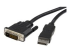 DP2DVIMM6 - StarTech.com Câble Adapteur DisplayPort™ vers DVI de 1,8m - Angle droit