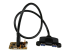 MPEXUSB3S22B - StarTech.com Carte Contrôleur Mini PCI Express 2 ports USB 3.0 avec Support UASP et Kit de Supports - De face