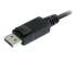 DP2MDPMF6IN - StarTech.com Adaptateur de câble vidéo 15 cm DiplayPort vers Mini DisplayPort – M/F - Gros plan