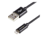 USBLT1MB - StarTech.com Câble Apple Lightning vers USB pour iPhone 5 / iPod / iPad de 1 m - Angle gauche