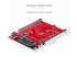 1M25-U3-M2-ADAPTER - StarTech.com M.2 to U.3 Adapter, For M.2 NVMe SSDs, PCIe M.2 Drive to 2.5inch U.3 (SFF-TA-1001) Host Adapter/Converter, TAA Compliant - Angle gauche