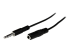 MU2MMFS - StarTech.com Câble Jack 3,5mm Mâle / Femelle - Angle droit