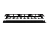 CMDUCT1UX - StarTech.com Panneau / Goulotte de gestion de câbles horizontal 1U pour rack de serveur - De face