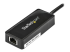 USB31000SPTB - StarTech.com Adaptateur réseau USB 3.0 vers Gigabit Ethernet avec port USB intégré - Gros plan