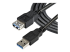USB3SEXT2MBK - StarTech.com Câble d'extension USB 3.0 SuperSpeed de 2m - Gros plan