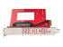 PEX4SFF8639U3 - StarTech.com U.3 to PCIe Adapter Card, PCIe 4.0 x4 Adapter For 2.5" U.3 NVMe SSDs, SFF-TA-1001 PCI Express Add-in Card for Desktops/Servers, TAA Compliant - Côté gauche