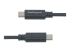 USB2CC1M - StarTech.com Câble USB 2.0 USB-C vers USB-C de 1 m - Multi-angles