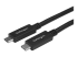 USB315CC2M - StarTech.com Câble USB-C vers USB-C avec Power Delivery (3A) de 2 m - Angle droit