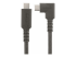 RUSB31CC1MBR - StarTech.com Câble USB-C Robuste à Angle Droit de 1m, USB 3.2 Gen 2, 4K60 - De face