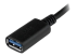 USB31CAADP - StarTech.com Adaptateur USB 3.0 USB-C vers USB-A - Angle droit