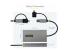 107B-USB-HDMI - StarTech.com Adaptateur USB vers Double HDMI, USB A/C, 1x4K30Hz/1x1080p - Multi-angles