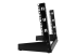 RK8OD - StarTech.com Rack de serveur 8U à 2 montants pour bureau - Angle gauche