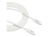 TBLT3MM2MW - StarTech.com Câble Thunderbolt 3 de 2 m - Angle gauche