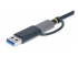 FCREADMICRO3V2 - StarTech.com Lecteur de Cartes Mémoire Multi-Média USB 3.0, SD/microSD/CF - Gros plan