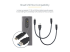 M2-USB-C-NVME-SATA - StarTech.com Boîtier Externe SSD M.2 NVMe/SATA - De face