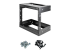 RK812WALLOA - StarTech.com Rack à Cadre Ouvert Noir 8 U - Angle droit