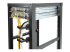 CMHOOKMW - StarTech.com Anneau de gestion de câbles multidirectionnel vertical pour racks de serveur - De face