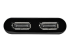 USB32DP24K60 - StarTech.com Adaptateur USB 3.0 vers double DisplayPort 4K 60 Hz - Gros plan