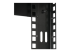 RK812WALLOA - StarTech.com Rack à Cadre Ouvert Noir 8 U - Gros plan