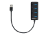 HB30A4AIB - StarTech.com Hub USB 3.0 à 4 ports avec interrupteurs marche/arrêt pour chaque port USB - De face