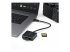 1B-USB-C-SDE-ADAPTER - StarTech.com USB-C SD Express Card Reader, USB 10Gbps, Portable Memory Card Reader, USB Type-C to Secure Digital 7.1 Adapter, Works with Any Operating System - Angle droit