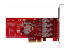 P10Q4C-USB-CARD - StarTech.com 4-Port USB Type-C PCIe Card, USB-C 10Gb, 4x Controllers, TAA - Retour