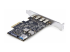 PS4C3IA3-USB-C-CARD - StarTech.com Carte PCIe USB à 5 Ports, USB 3.2 10Gbps, 4x USB-C/1x USB-A - Retour
