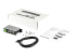 HB20A4AME - StarTech.com Multiprise USB 2.0 industrielle à 4 ports avec protection électrostatique (ESD) 15 kV (HB20A4AME) - Angle droit