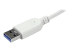 ST43004UA - StarTech.com Hub USB 3.0 compact à 4 ports avec câble intégré - Gros plan