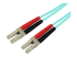 A50FBLCLC2 - StarTech.com Câble Fibre Optique Multimode de 2m LC/UPC vers LC/UPC OM3 - Angle droit