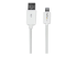 USBLT3MW - StarTech.com Câble Apple® Lightning vers USB pour iPhone, iPod, iPad 3 m Blanc - De face