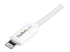 USBLT3MW - StarTech.com Câble Apple® Lightning vers USB pour iPhone, iPod, iPad 3 m Blanc - Angle droit