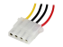 LP4POWEXT12 - StarTech.com Câble d'Extension Alimentation Molex LP4 30 cm - Angle droit