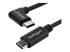 USB2CC1MR - StarTech.com Câble USB-C coudé à angle droit de 1 m - Angle droit