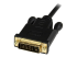 DP2DVIMM6BS - StarTech.com Câble adaptateur DisplayPort vers DVI actif de 1,8 m - Gros plan